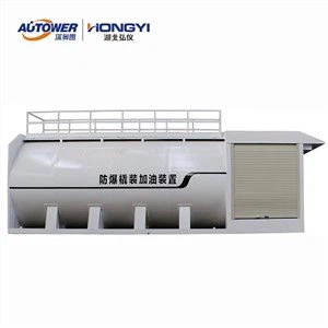 Single Dispenser Mobile Filling Station for Gasoline